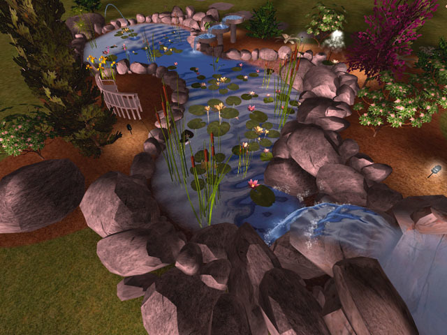 Water Garden Screen Saver Screenshot
